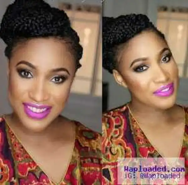 Tonto Dikeh shares beautiful makeup pics, celebrates her 4-months old son